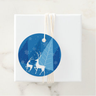 Etiqueta de regalo de Navidad
