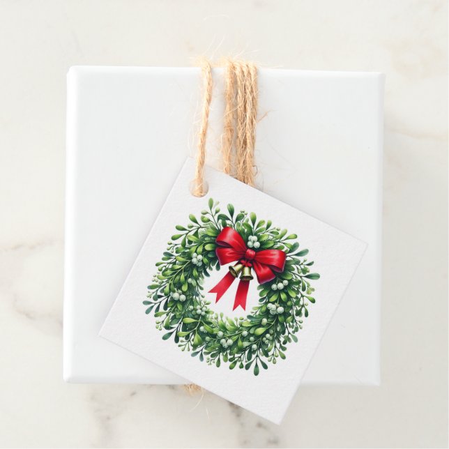 Etiqueta de regalo de Navidad (In situ)