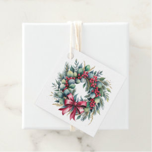 Etiqueta de regalo de Navidad