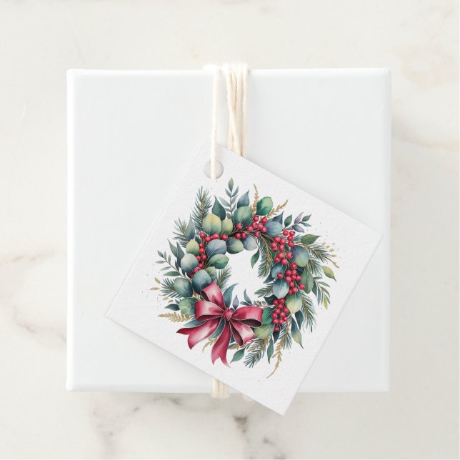 Etiqueta de regalo de Navidad (In situ)