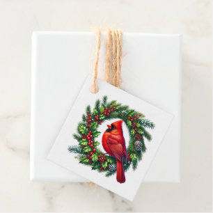 Etiqueta de regalo de Navidad