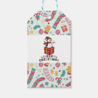 Etiqueta de regalo de Navidad