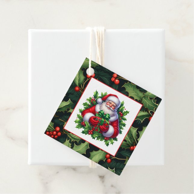 Etiqueta de regalo de Navidad (In situ)