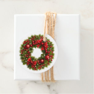 Etiqueta de regalo de Navidad