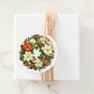 Etiqueta de regalo de Navidad