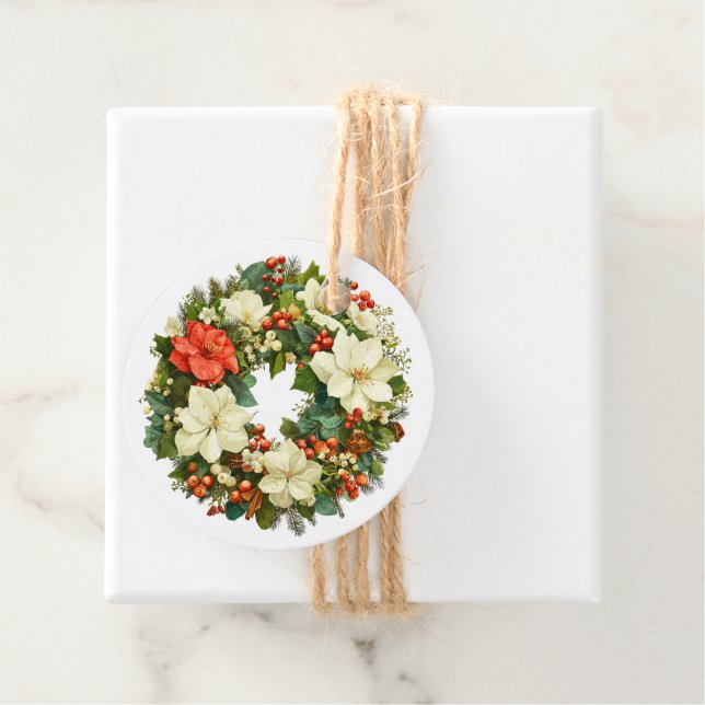 Etiqueta de regalo de Navidad (In situ)