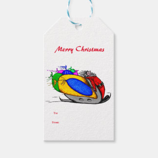 Etiqueta de regalo de Navidad
