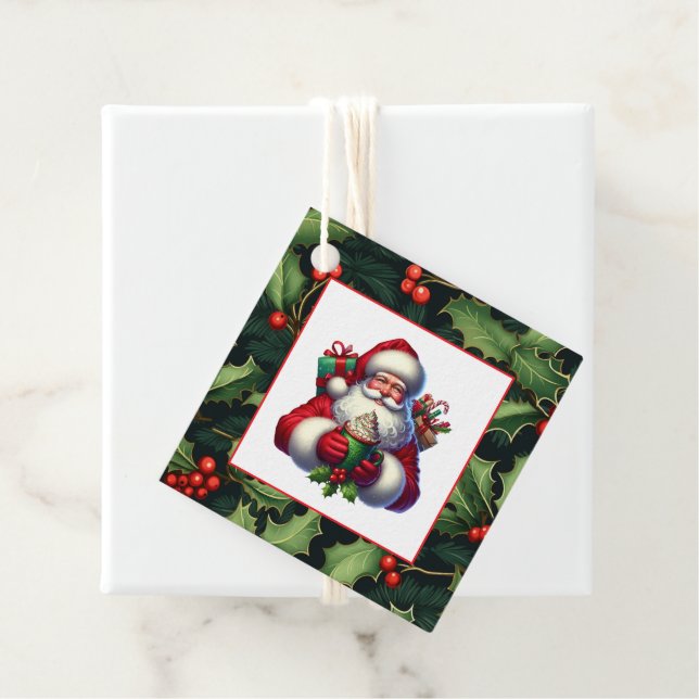 Etiqueta de regalo de Navidad (In situ)