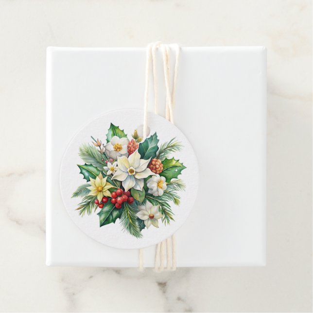 Etiqueta de regalo de Navidad (In situ)