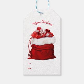 Etiqueta de regalo de Navidad