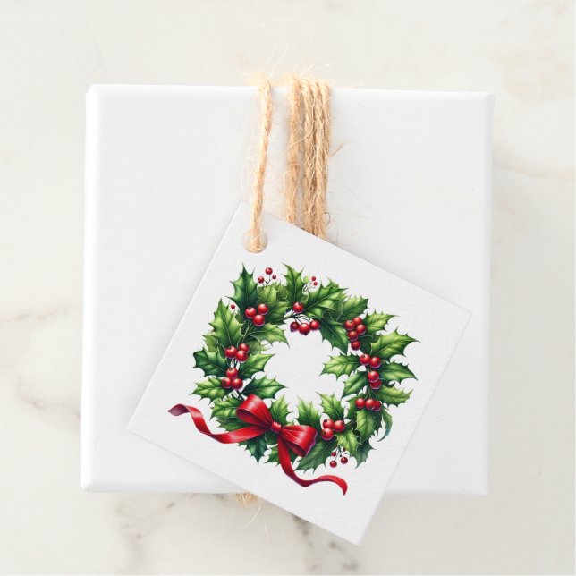 Etiqueta de regalo de Navidad (In situ)