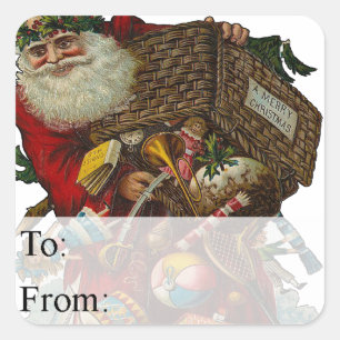 Etiqueta de regalo de Navidad