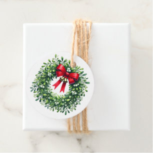 Etiqueta de regalo de Navidad