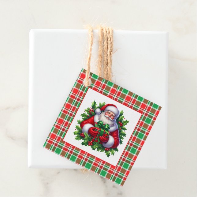 Etiqueta de regalo de Navidad (In situ)