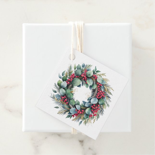 Etiqueta de regalo de Navidad (In situ)