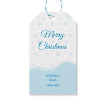 Etiqueta de regalo de Navidad alegre | Diseño de c