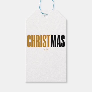 Etiqueta de regalo de Navidad Christ Is Christmas