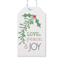 Etiqueta de regalo de Navidad. Etiqueta de vacacio