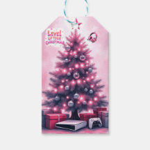 Etiqueta de regalo de Navidad para Gamer