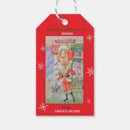 ETIQUETA DE REGALO DE NAVIDAD PERSONALIZADA