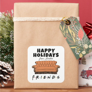 Etiqueta de regalo de Navidad   Sofá de FRIENDS™