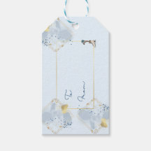 Etiqueta de regalo de navidades