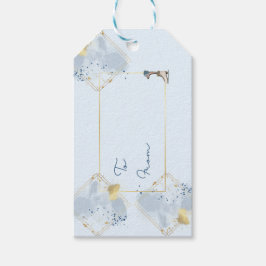 Etiqueta de regalo de navidades