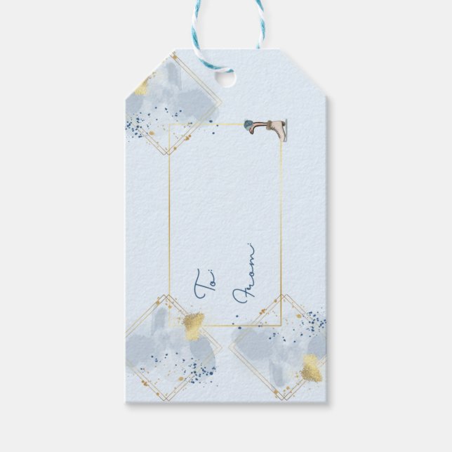 Etiqueta de regalo de navidades (Anverso)