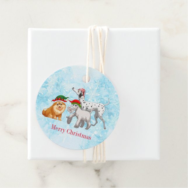 Etiqueta de regalo de navidades (In situ)