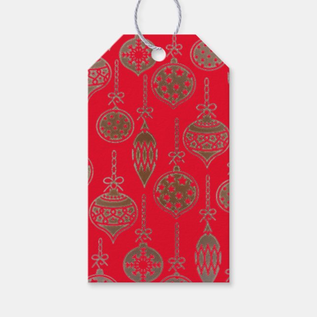 Etiqueta de regalo de navidades (Anverso)