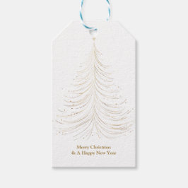 Etiqueta de regalo de navidades