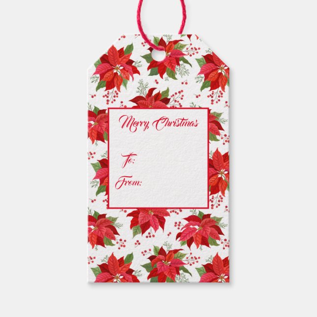Etiqueta de regalo de navidades (Anverso)