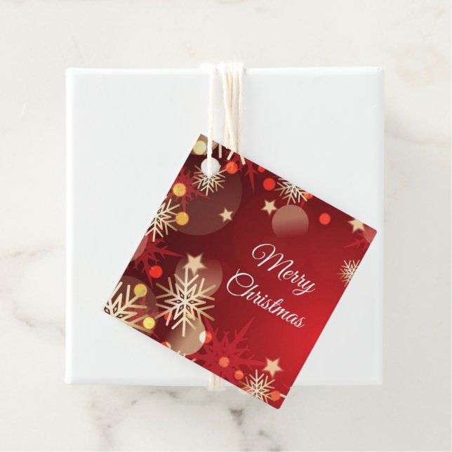 Etiqueta de regalo de navidades (In situ)