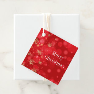 Etiqueta de regalo de navidades