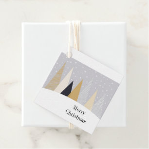 Etiqueta de regalo de navidades