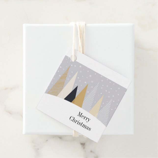 Etiqueta de regalo de navidades (In situ)