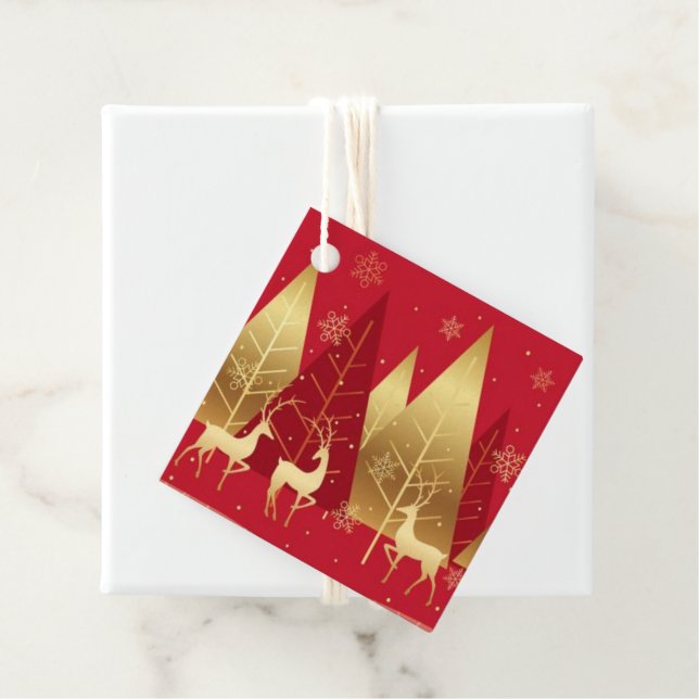 Etiqueta de regalo de navidades (In situ)