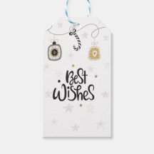 Etiqueta de regalo de navidades