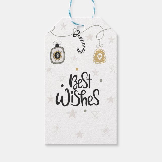 Etiqueta de regalo de navidades (Anverso)