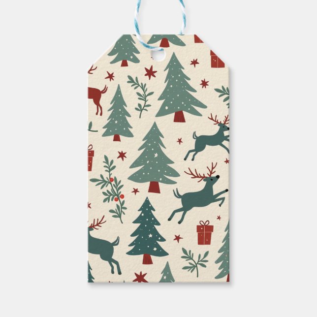 Etiqueta de regalo de navidades (Anverso)