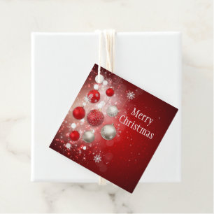Etiqueta de regalo de navidades