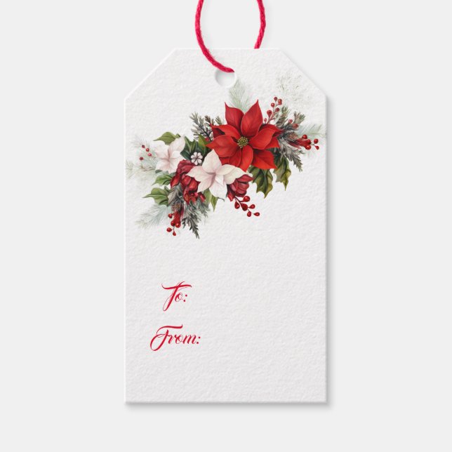 Etiqueta de regalo de navidades (Anverso)