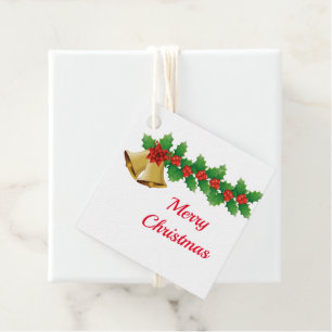 Etiqueta de regalo de navidades