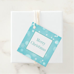 Etiqueta de regalo de navidades