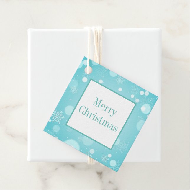 Etiqueta de regalo de navidades (In situ)