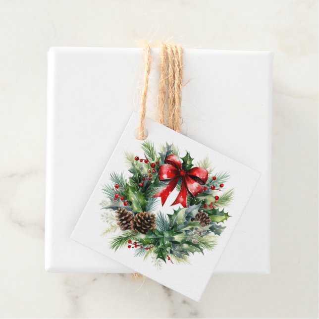 Etiqueta de regalo de navidades (In situ)
