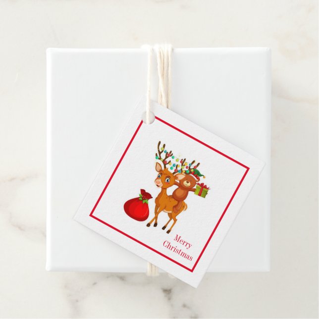 Etiqueta de regalo de navidades (In situ)