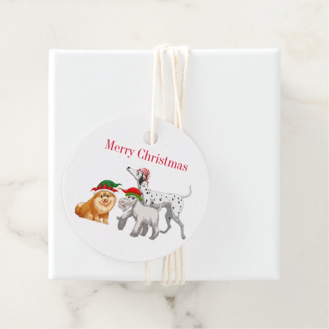Etiqueta de regalo de navidades (In situ)