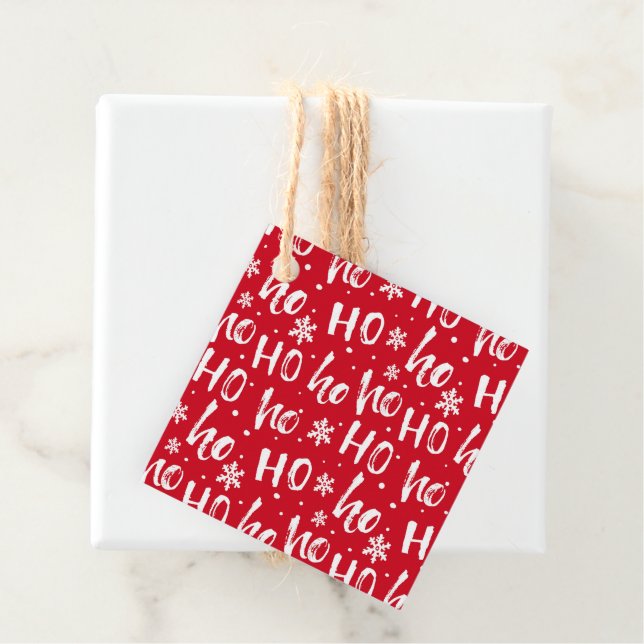 Etiqueta de regalo de navidades (In situ)