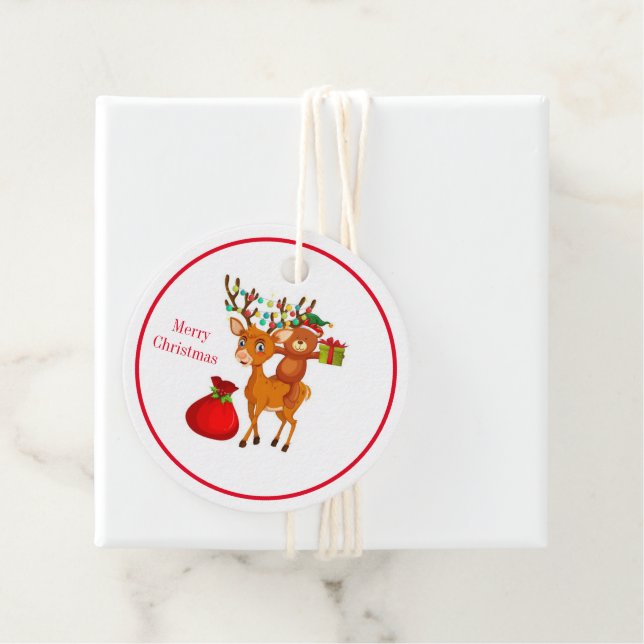 Etiqueta de regalo de navidades (In situ)